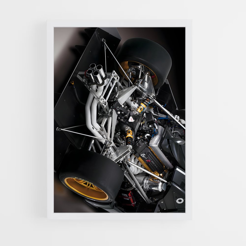 Poster Lotus Revolution – affiche Pagani (vue 3)